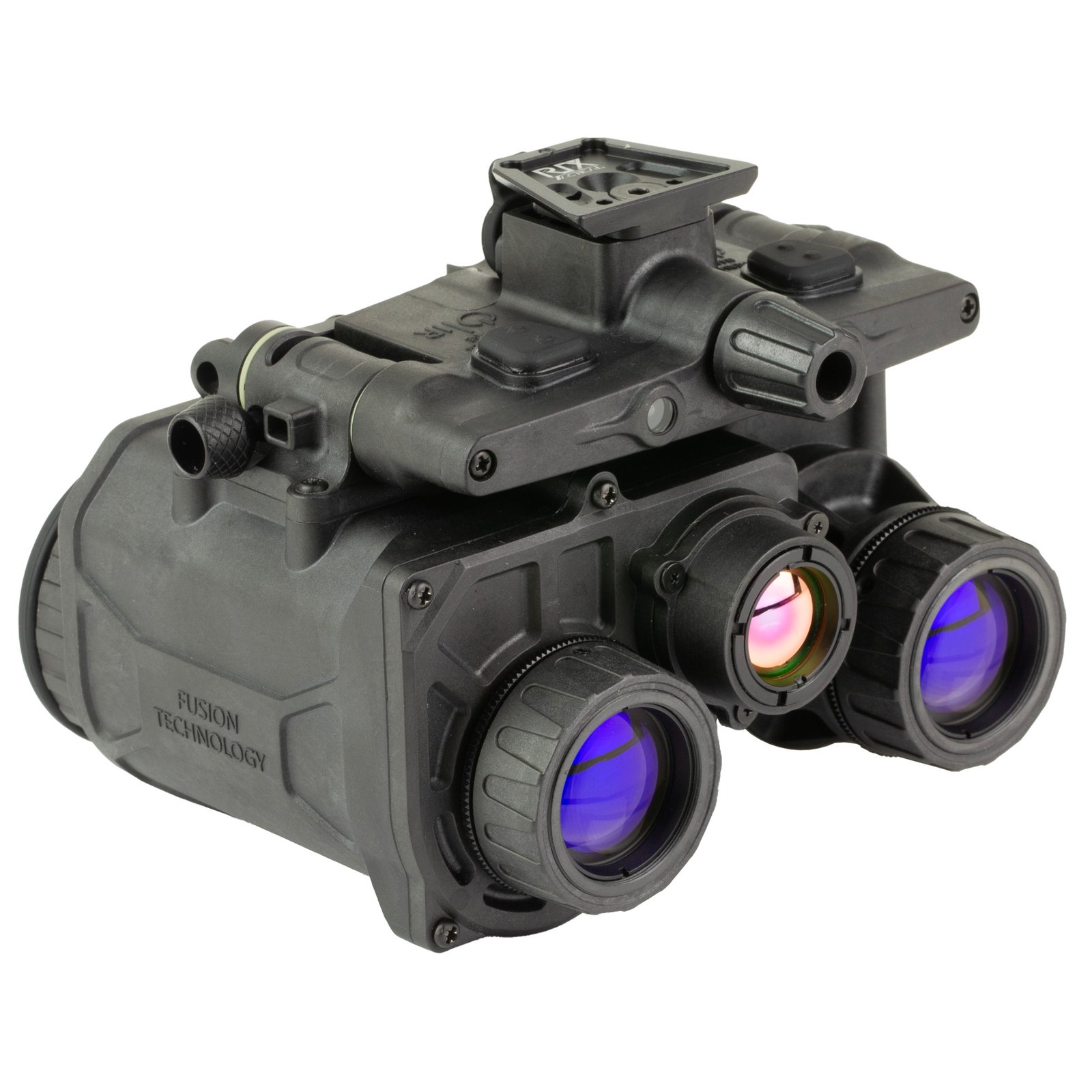 RIX Tactical, RENV-B, Thermal/IIT Fusion Binocular, 25mm Objective, White Phosphor, Black - Image 2