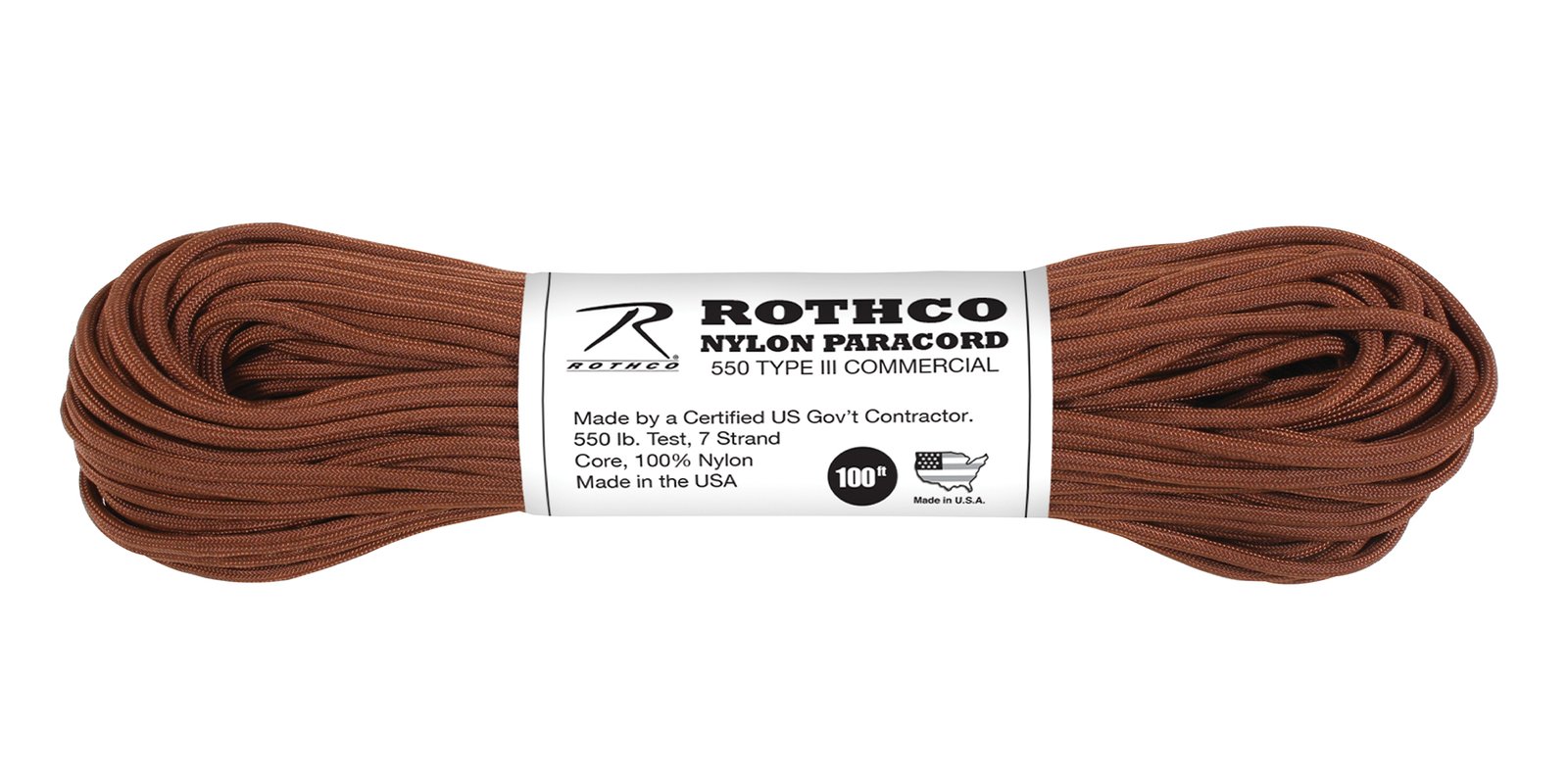 Rothco Nylon Paracord Type III 550 LB - Image 3