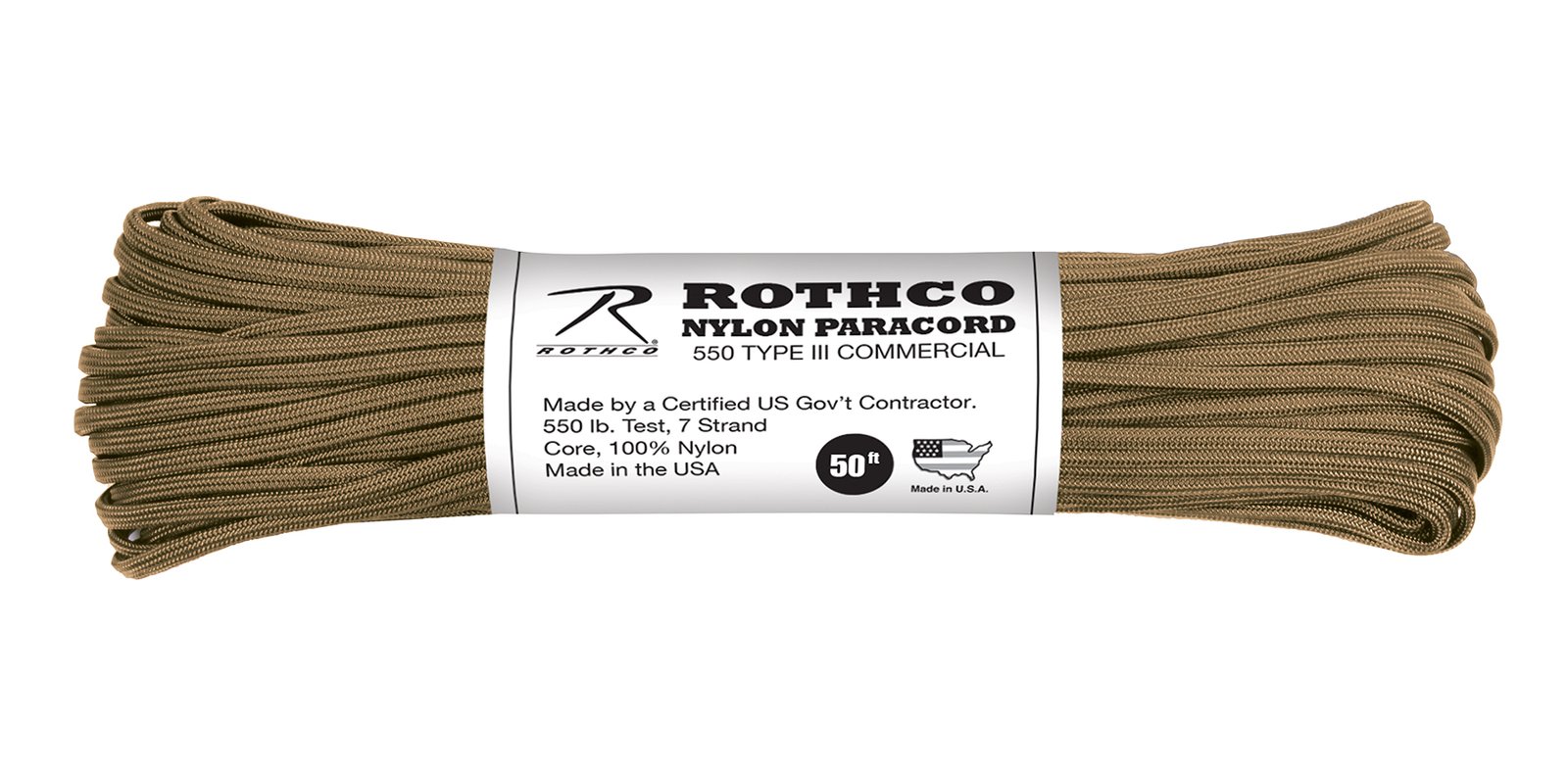 Rothco Nylon Paracord Type III 550 LB - Image 7