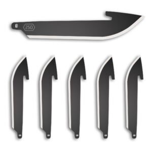 Outdoor Edge, Razor EDC Blades, Plain 2.5" Blades, 6 Pack
